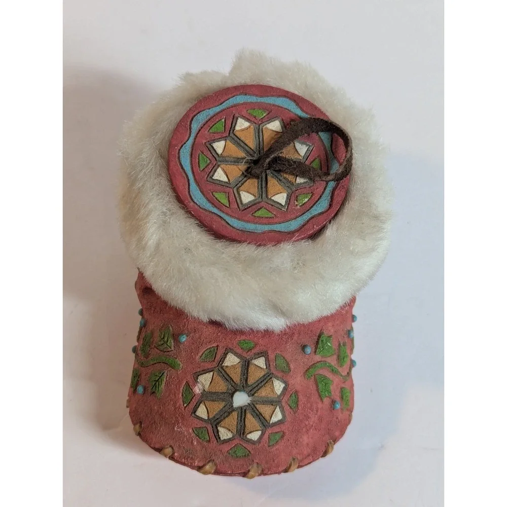 Vintage Friends of the‎ Feather Enesco Moccasin Trinket Box 1999